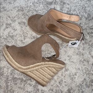 Suede Espadrille Wedges Target BRAND NEW